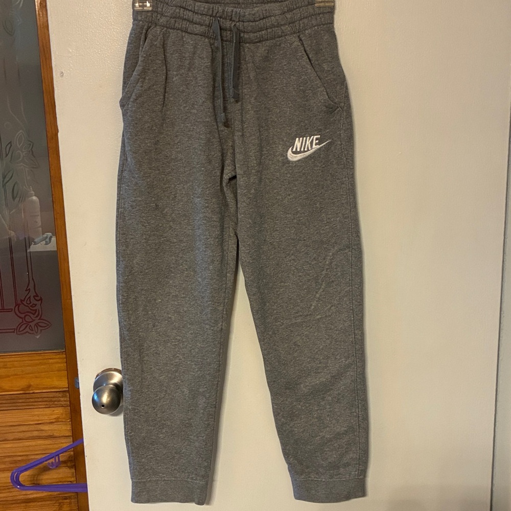 Nike kids Heather Gray Joggers